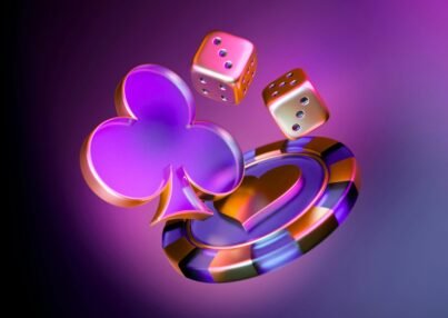 a purple and black